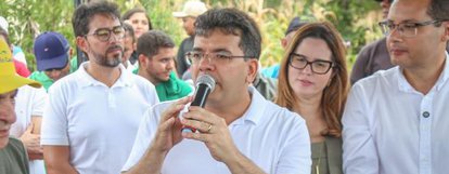 Rafael Fonteles inaugura asfalto que beneficia uma das maiores comunidades rurais de Paquetá