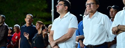 Rafael Fonteles nos festejos de São João do Piauí