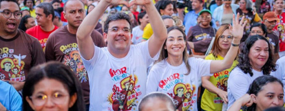 Rafael Fonteles participa da 31ª Caminhada da Fraternidade, que mobiliza fiéis e arrecada recursos para ações sociais