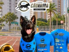 SSP-PI apresenta kit da 2ª Cãorrida; evento ocorre dia 12 de julho e está com inscrições seguem abertas (Foto: )