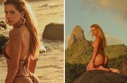 Aos 46 anos, Deborah Secco arranca suspiros ao exibir beleza em fotos de biquíni