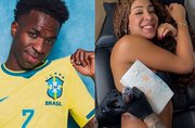 Após Vini Jr. passar por harmonização, influenciadora que tatuou seu rosto faz ‘protesto’ nas redes