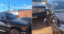 Colisão entre caminhonete e carro de passeio é registrada na BR-222, em Esperantina