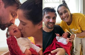 Filha de comentaristas esportivos nasce dentro do carro a caminho do hospital