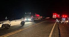Grave acidente entre carro e moto deixa motociclista ferido na PI-245, entre Itainópolis e Vera Mendes