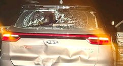 Homem fica ferido após colisão entre moto e carro na BR-343, em Água Branca