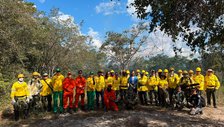 Ibama acompanha pesquisa sobre queimadas prescritas no Parque Nacional de Sete Cidades