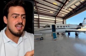 Jon Vlogs compra jatinho avaliado em R$ 15 milhões: “Realizei meu sonho”