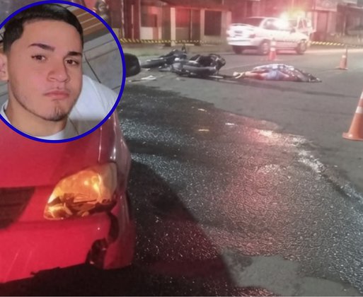 Jovem de 18 anos morre após colisão entre moto e carro na BR-316, em Picos