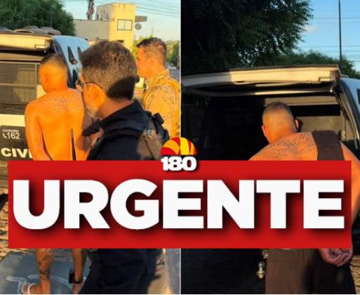 Líder de facção com envolvimento em homicídio, tráfico e violência doméstica é preso na zona Sudeste de Teresina