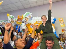 "O MDB que se preocupe com as outras vagas", diz Gracinha Mão Santa (Foto: )
