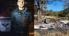 Piloto dos 300 kg de cocaína incendiou avião para destruir provas