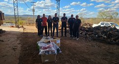 Polícia incinera entorpecentes apreendidos em São Raimundo Nonato