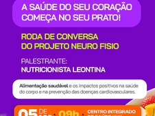 Projeto Neuro Fisio promove roda de conversa sobre alimentação saudável em Bom Jesus (Foto: )