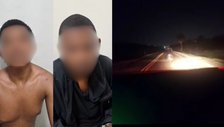 Suspeito fratura clavícula ao cair de moto durante fuga da PM no PI