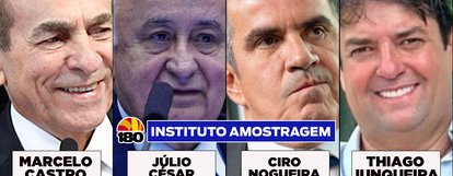 Amostragem: Com apoio de Lula, Marcelo e Júlio lideram disputa ao Senado