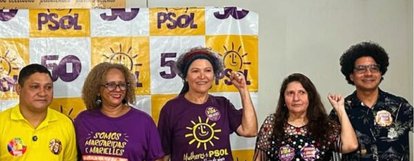 Convenção do PSOL confirma Gisvaldo Oliveira para o Governo e Edilene Pinho como vice