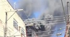Curto-circuito em ar-condicionado provoca incêndio em loja no Centro de Manaus