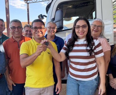 Entrega de caminhão caçamba em São Gonçalo do Piauí