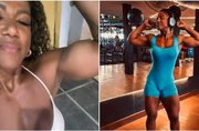 Genética de milhões! Mãe de famosa cantora surge com corpo trincado no palco e deixa a web chocada