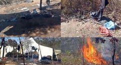 Grupo armado invade fazenda, agride proprietários e queima barracos em Currais