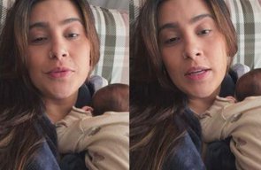 Lauana Prado mostra rotina com o filho recém-nascido