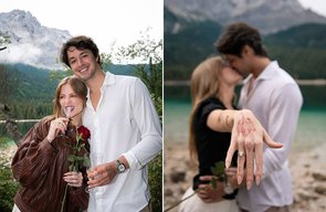 Luísa Sonza é pedida em casamento por Luis Ribeirinho na Alemanha