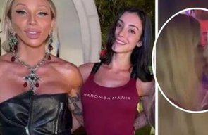 Maya Massafera dá beijão em influenciadora e viraliza