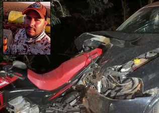 Motociclista é arrastado por 100 metros e morre na MT-358; condutor recusa bafômetro