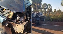 Motorista fica ferido após perder controle e bater carro em carnaúba na PI-213