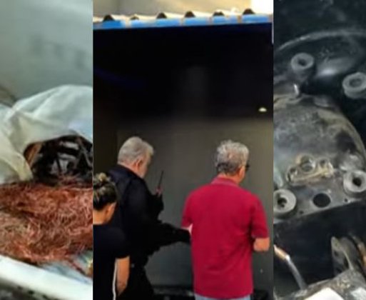 Operação "Cobre Frio" prende suspeitos de receptação de materiais furtados no Centro de Teresina