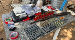 Operação conjunta entre Piauí e Maranhão apreende grande quantidade de drogas, armas e munições