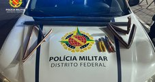 PMDF prende homem em flagrante por furtar tubulação de cobre do Teatro Nacional