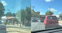 Poste com risco de queda interdita parcialmente a Avenida Presidente Kennedy em Teresina