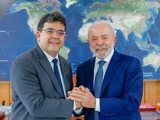 Rafael Fonteles e Lula (Foto: )