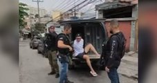 Rina Fernanda Costa de Souza, de 39 anos, é recapturada em Cordovil, na Zona Norte do RJ