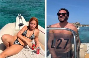 Viih Tube e Eliezer passam sufoco com barco na Itália