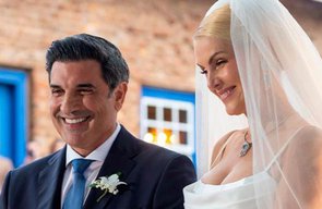 Ana Hickmann revela detalhe especial no altar com Edu Guedes