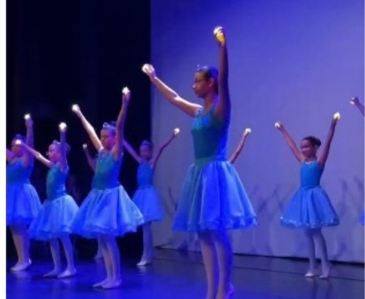 Apresentação de Balé grupo de Água Branca