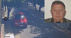 Câmera registra momento em que capitão da PM é morto a tiros em Teresina