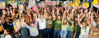 Castro Neto participa de ato político em Massapê do Piauí
