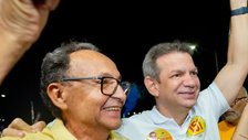 Castro Neto participa de caminhada ao lado do prefeito Ednei Amorim em São João do Piauí