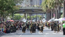 Desfile de 7 de Setembro celebra os 204 anos da Independência do Brasil, na avenida Marechal Castelo Branco