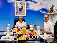 Helder Eugênio recebe Dr. Gil Carlos, deputado estadual (Foto: )