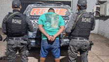 Homem é preso com pistola e 16 munições durante operação da PM em Teresina