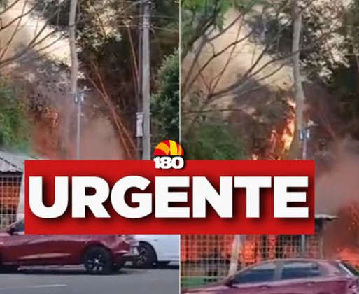Incêndio de grandes proporções se espalha por área de mata na zona Leste de Teresina