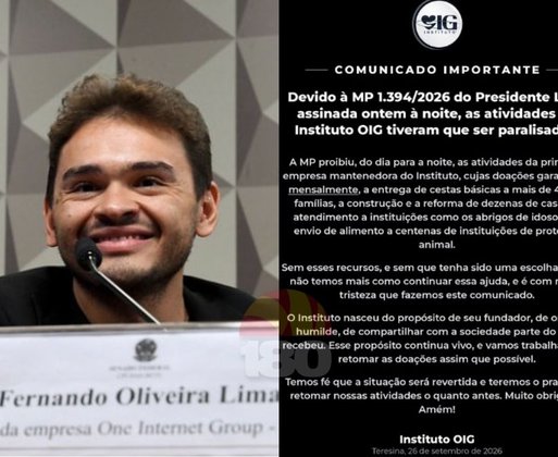 Instituto OIG paralisa atividades sociais após proibição das bets no Brasil