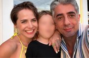 Letícia Colin e familia