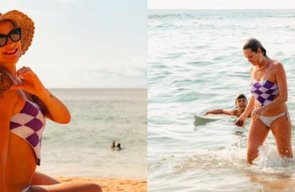Luana Piovani mostra dias de descanso em Noronha com os filhos