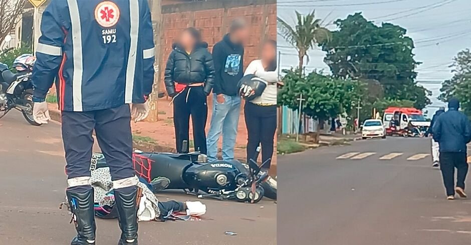 Motociclista morre em grave acidente de trânsito